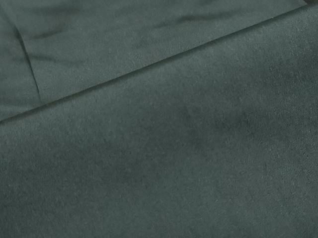平和屋着物●男性　黒紋付　正絹　逸品　DABF1612ud