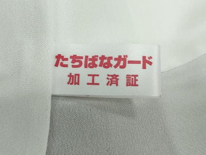 平和屋着物●訪問着　洋花文　金銀彩　正絹　逸品　未使用　DABF1615ud