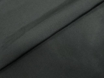 平和屋着物●男性　黒紋付　正絹　逸品　DABF1617ud