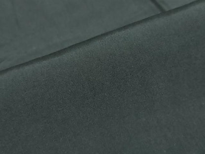 平和屋着物●男性　黒紋付　正絹　逸品　DABF1621ud