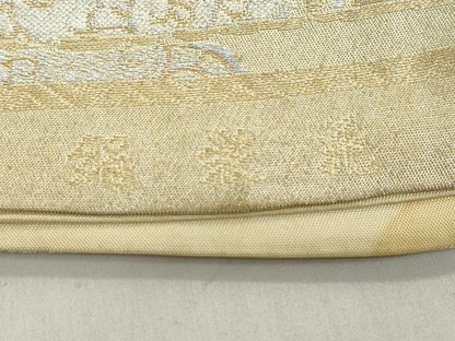 平和屋着物◎六通柄袋帯　絹栄花　正絹　逸品　DABF1683ud