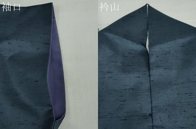 平和屋着物●上質な紬　百入茶色　まるやま扱い　正絹　逸品　DABF1723ud