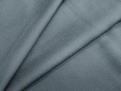 平和屋着物●上質な色無地　紗綾型地紋　羊羹色　正絹　逸品　DABF1736ud