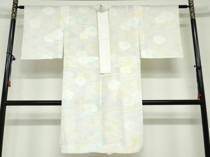 平和屋着物●長襦袢　単衣　撫子地紋　暈し染め　正絹　逸品　DABF1745ud