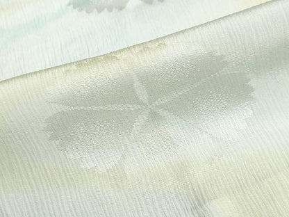 平和屋着物●長襦袢　単衣　撫子地紋　暈し染め　正絹　逸品　DABF1745ud