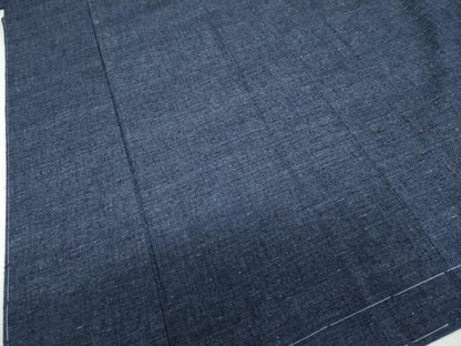 平和屋着物●男性　結城紬　アンサンブル　長羽織　杢　霞文　正絹　逸品　未使用　DABF1749ud