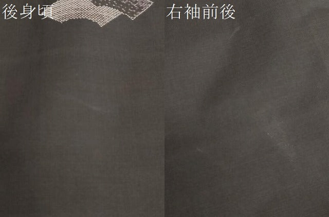 平和屋着物●本場大島紬　地空き　9マルキ　地紙重ね文　正絹　逸品　DABF1759ud