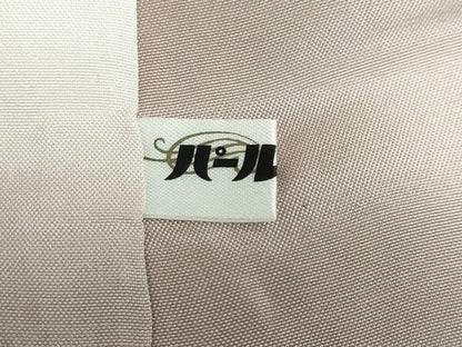 平和屋着物●上質なお召　吉祥丸文　正絹　逸品　DABF1763ud