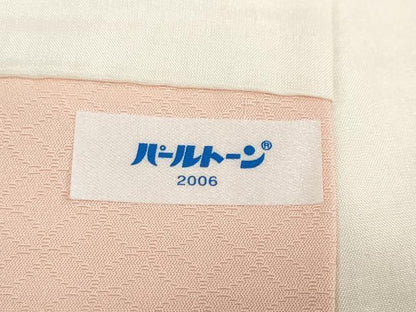 平和屋着物●訪問着　草花文　金銀彩　正絹　逸品　DABF1783ud