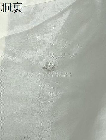 平和屋着物●結城紬　100亀甲　麻の葉文様　正絹　逸品　DABF1812ud