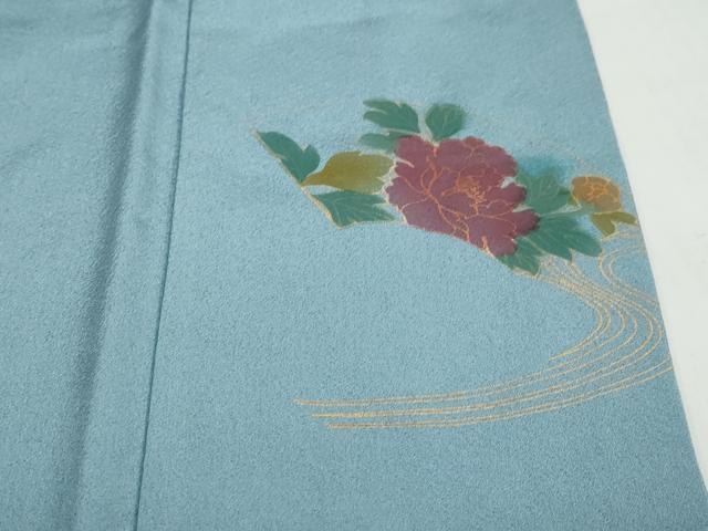 平和屋着物●豪華色留袖　花車文　暈し染め　金彩　正絹　逸品　DABF1816ud
