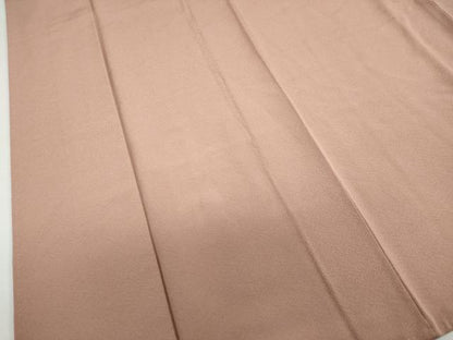 平和屋着物●上質な色無地　紋意匠　鴇浅葱色　正絹　逸品　DABF1825ud