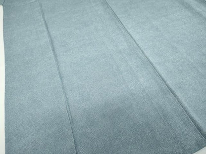 平和屋着物●江戸小紋　作家物　鮫小紋柄　鬼しぼ縮緬　正絹　逸品　DABF1832ud