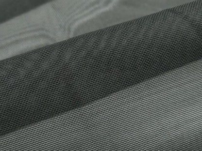 平和屋着物▽道行コート　スリーシーズン　春夏秋　塵除け　黒色　黒地　正絹　逸品　DABF1886ud