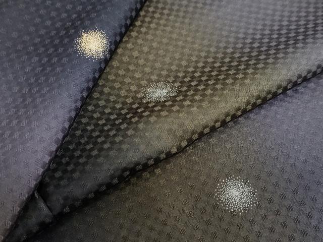 平和屋着物●上質な小紋　丸文　暈し染め　金彩　正絹　逸品　DABF1909ud