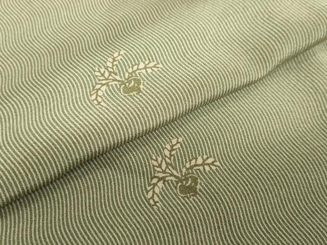 平和屋着物●上質な小紋　成物　正絹　逸品　DABF1924ud