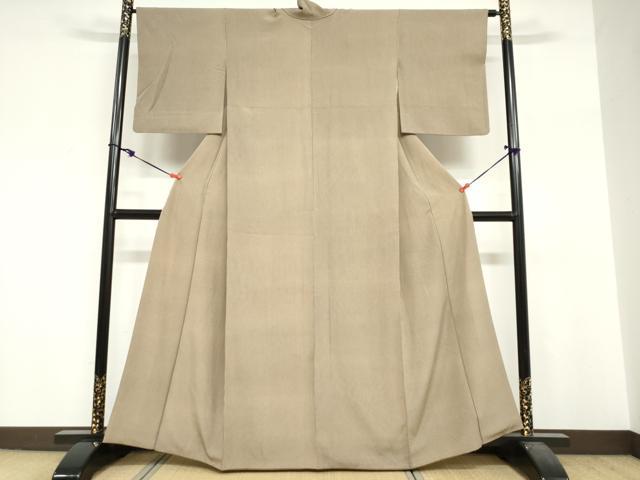 平和屋着物●伝統工芸士　砂川健一　江戸小紋　縞　正絹　逸品　DABF1944ud