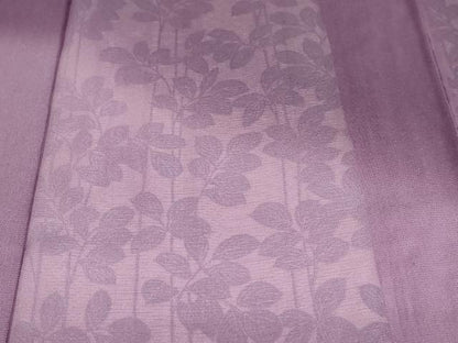 平和屋着物▽訪問着　無双　紗袷　紗×絽　枝葉文　正絹　逸品　DABF1955ud