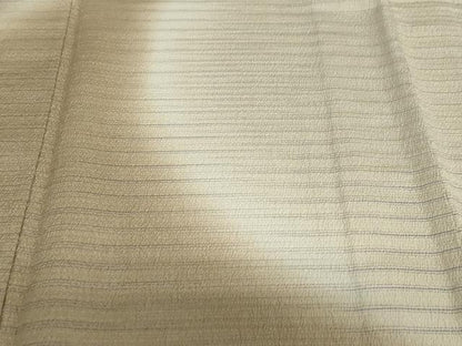 平和屋着物▽本塩沢　やまだ織　訪問着　染色作家　桐村博　単衣　やまだ織　霞文　証紙付き　正絹　逸品　DABF1997ud