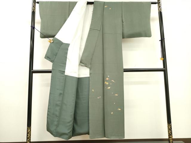 平和屋着物▼訪問着 駒刺繍 総刺繍 宝尽くし 金糸 正絹 逸品 DABF2091fe