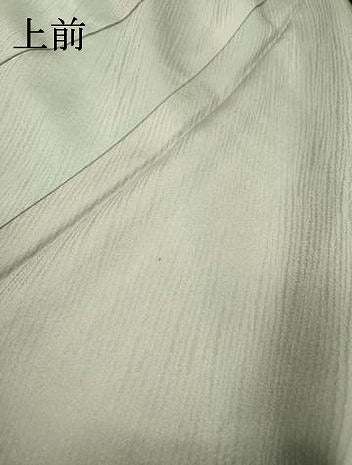 平和屋着物▼上質な小紋 斜線文 暈し染 ロング丈 正絹 逸品 DABF2141fe