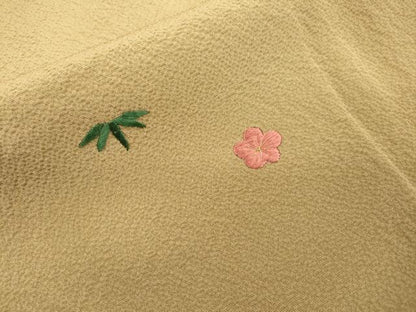 平和屋着物▼訪問着 総刺繍 人物花文 正絹 逸品 DABF2146fe