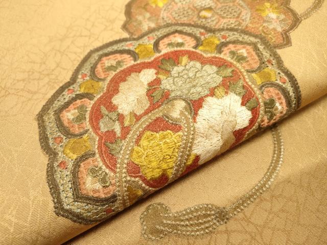 平和屋着物▽中国三大刺繍 スワトウ刺繍 汕頭刺繍 総刺繍 九寸