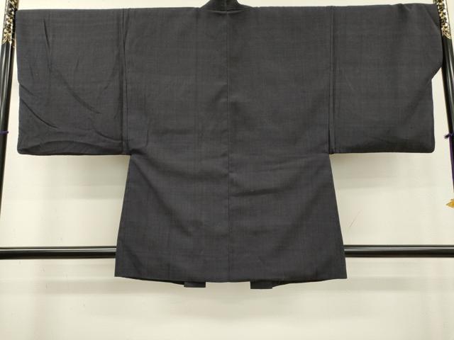 平和屋着物●男性　紬　アンサンブル　霞文　正絹　逸品　DABF2259fe