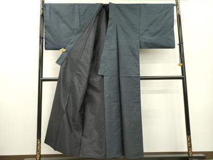 平和屋着物●男性　本場大島紬　アンサンブル　100亀甲　総詰め　正絹　逸品　DABF2296fe