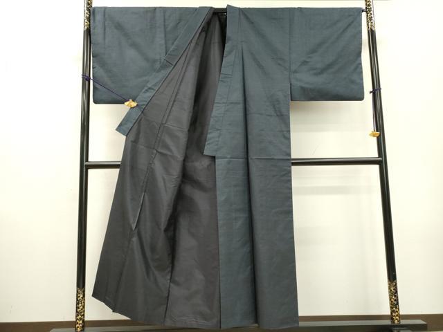 平和屋着物●男性　本場大島紬　アンサンブル　100亀甲　総詰め　正絹　逸品　DABF2296fe