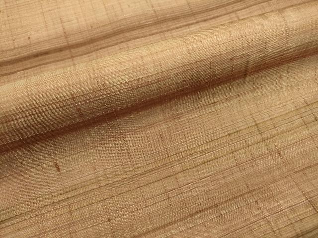 平和屋着物●上質な紬　横段文　正絹　逸品　未使用　DABF2305fe