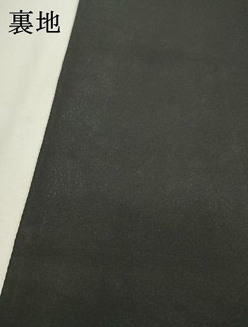 平和屋着物▼六通柄袋帯 流水桜文 黒地 金糸 さが美扱い 正絹 逸品 DABF2318fe
