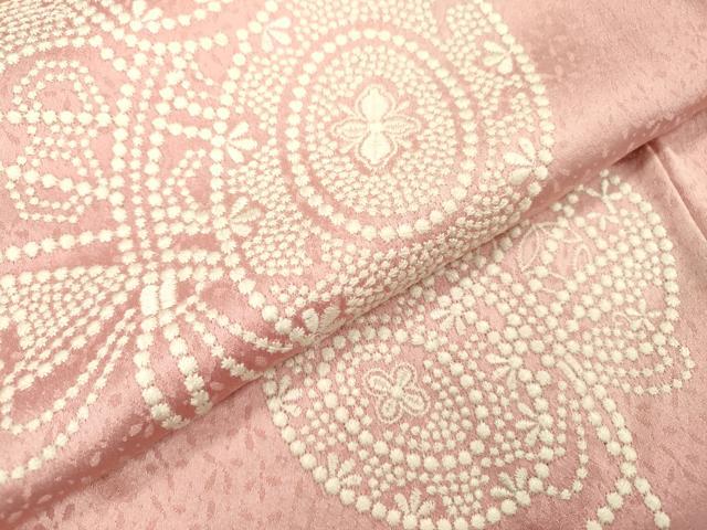 平和屋着物▼色留訪問着　総刺繍　鼓文　暈し染　正絹　逸品　DABF2365fe