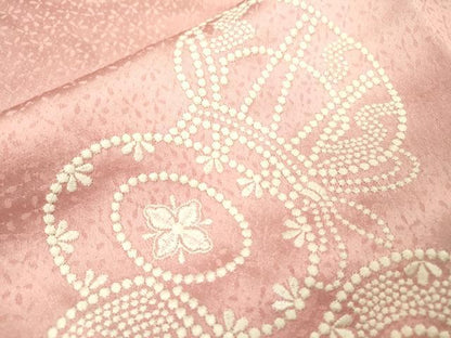 平和屋着物▼色留訪問着　総刺繍　鼓文　暈し染　正絹　逸品　DABF2365fe