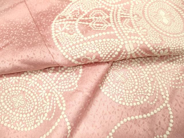 平和屋着物▼色留訪問着　総刺繍　鼓文　暈し染　正絹　逸品　DABF2365fe