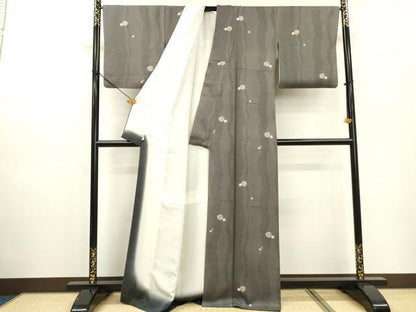 平和屋着物●上質な小紋　花丸文　鈴乃屋扱い　正絹　逸品　DABF2377fe
