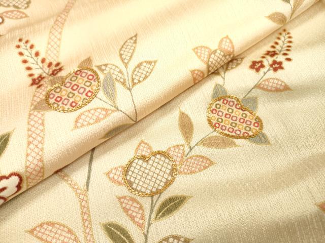 平和屋着物▼訪問着　駒刺繍　橘　暈し染　金彩　正絹　逸品　DABF2382fe