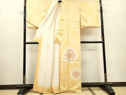 平和屋着物▼中国三大刺繍 相良刺繍 総刺繍 色留訪問着 正倉院 暈し染 正絹 逸品 DABF2424fe