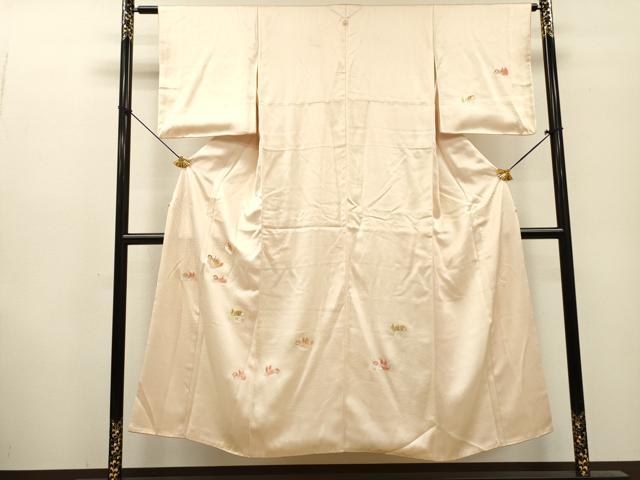 平和屋着物▼訪問着 総刺繍 鴛鴦 正絹 逸品 DABF2429fe