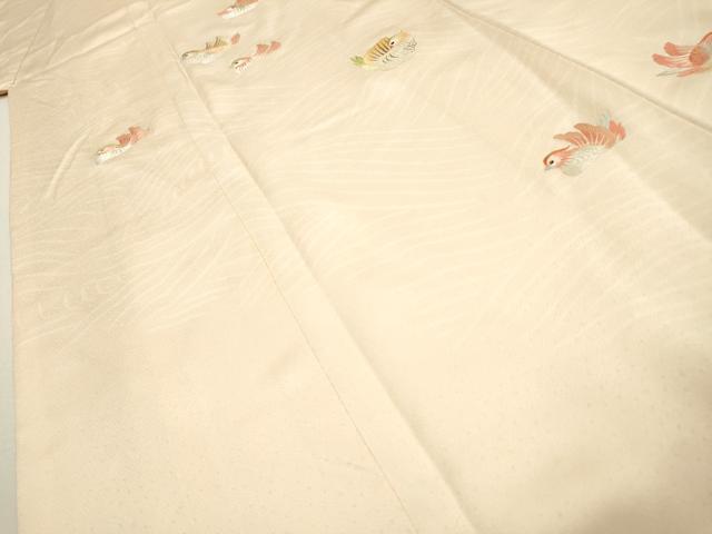 平和屋着物▼訪問着 総刺繍 鴛鴦 正絹 逸品 DABF2429fe