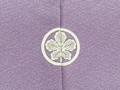 平和屋着物▼虹色創家 本郷大田子 小紋 霞文 暈し染 正絹 逸品 DABF2473fe