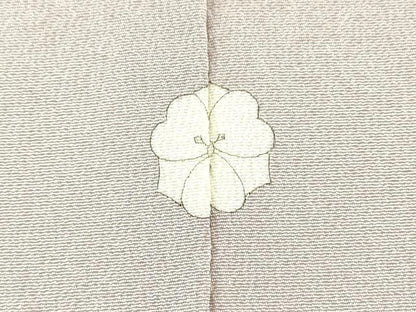 平和屋着物▼訪問着 作家物 手描き 草花 正絹 逸品 DABF2483fe