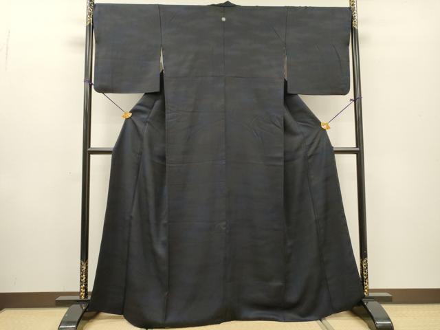 平和屋着物▼上質な小紋 霞文 暈し染 正絹 逸品 DABF2489fe