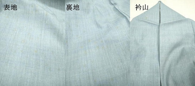 平和屋着物▽本場結城紬　重要無形文化財　奥順謹製　単衣　霞文　証紙付き　正絹　逸品　DABF2524fe
