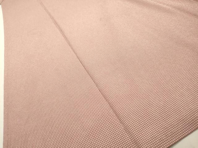 平和屋着物▽江戸小紋　単衣　角通し　正絹　逸品　DABF2531fe