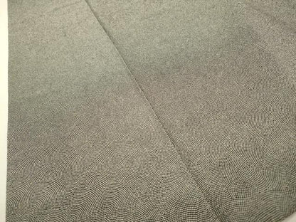 平和屋着物▽江戸小紋　単衣　鮫小紋柄　洗える着物　DABF2559fe