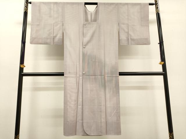 平和屋着物▽道行コート　スリーシーズン　春夏秋　塵除け　霞文　ロング丈　正絹　逸品　DABF2561fe