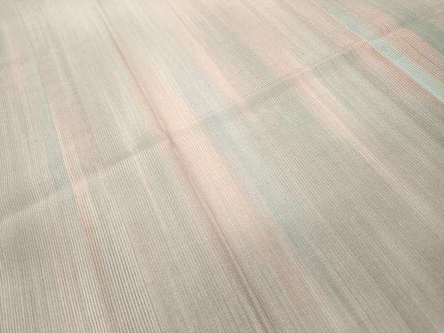 平和屋着物▽道行コート　スリーシーズン　春夏秋　塵除け　霞文　ロング丈　正絹　逸品　DABF2561fe