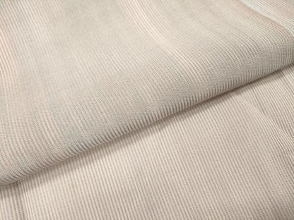 平和屋着物▽道行コート　スリーシーズン　春夏秋　塵除け　霞文　ロング丈　正絹　逸品　DABF2561fe