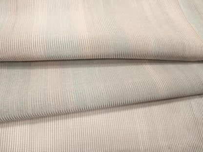 平和屋着物▽道行コート　スリーシーズン　春夏秋　塵除け　霞文　ロング丈　正絹　逸品　DABF2561fe